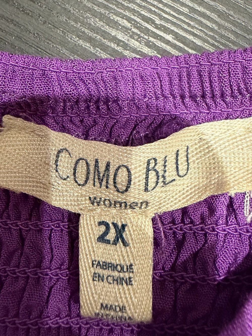 Sleeveless Purple Tiered Maxi Dress - Picture 4 of 4